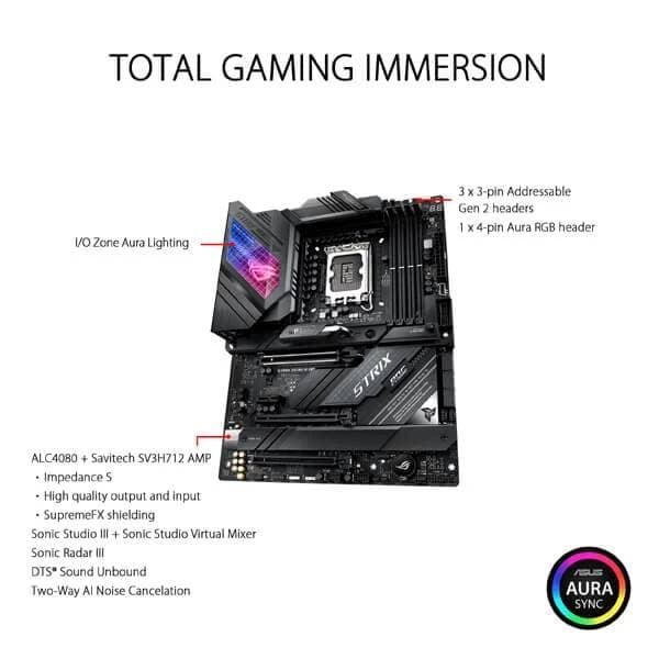 ASUS ROG Strix Z690-E Gaming Wifi DDR5 Intel Motherboard