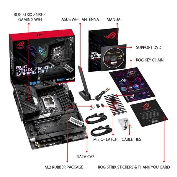 ASUS ROG Strix Z690-F Gaming WIfi DDR5 Intel Motherboard