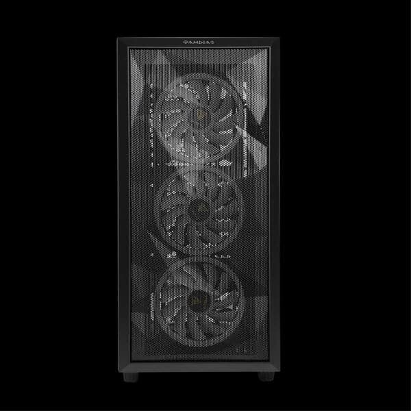 GAMDIAS Athena M2 ARGB ATX Mid Tower Cabinet (Black)
