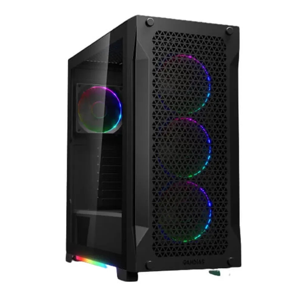GAMDIAS Athena P1 ARGB ATX Mid Tower Cabinet (Black)