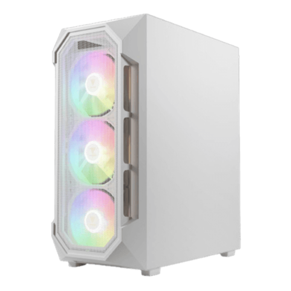GAMDIAS Aura GC1 Elite V2 ARGB ATX Mid Tower Cabinet ( White )