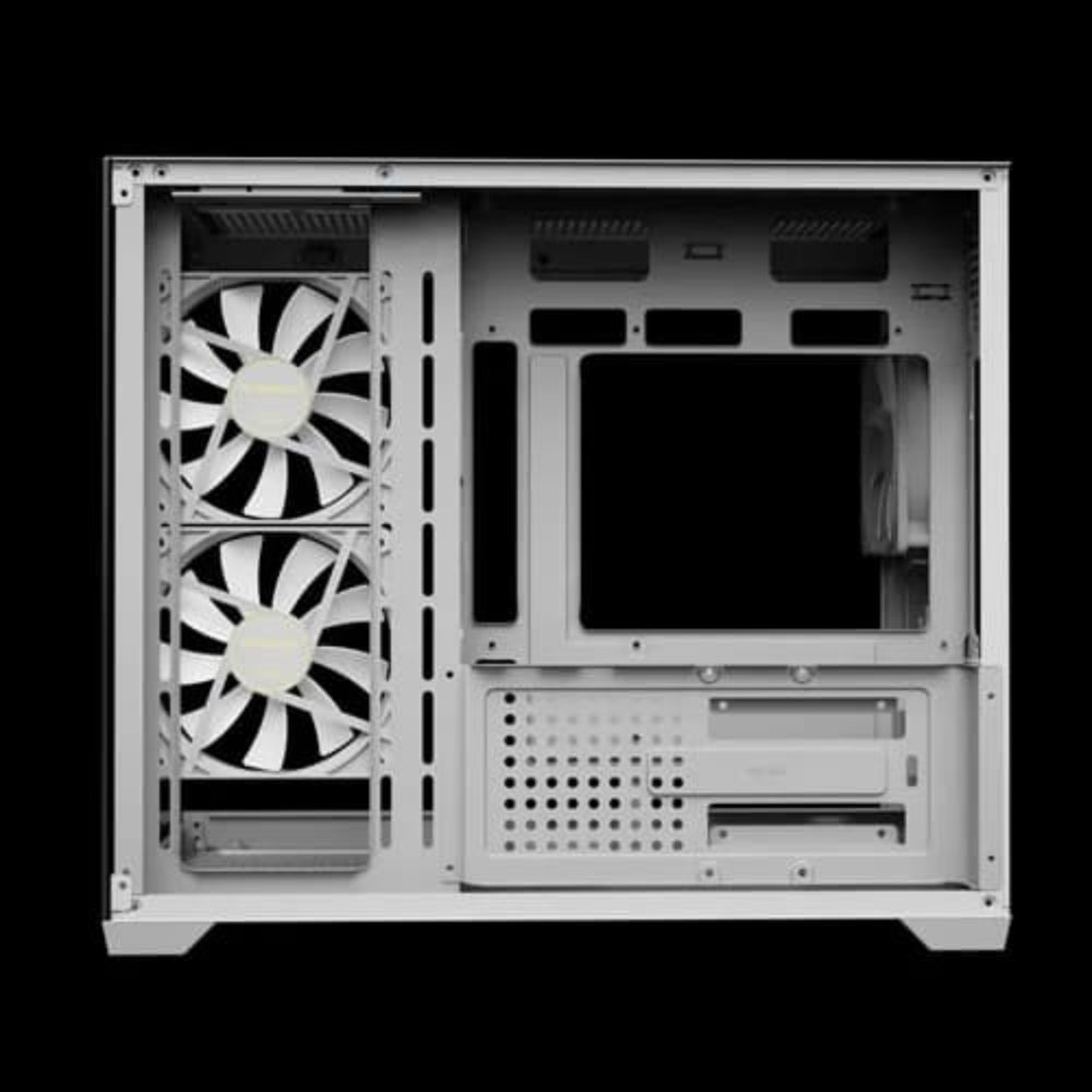 GAMDIAS Aura GC10M V2 ARGB MATX Mini Tower Cabinet ( White )