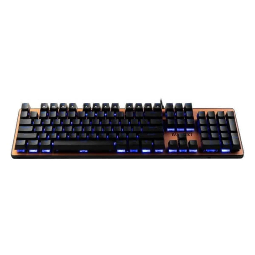 GAMDIAS AURA GK1 Full Size Mechanical Wired Gaming Keyboard ( Bronze ) ( Red Tactile Switch ) ( AURA-GK1-BRONZE )