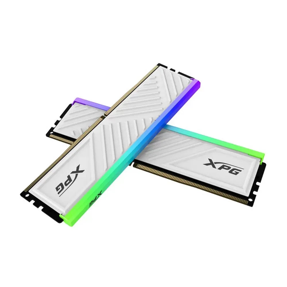 ADATA XPG Spectrix D35G RGB 64GB ( 32GB x 2 ) 3200MHz DDR4 RAM (White) ( CL16 )