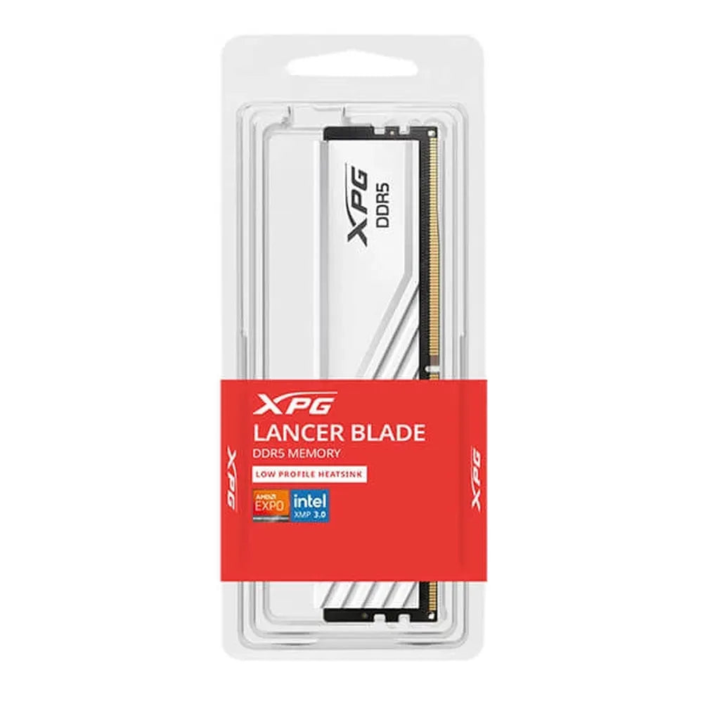 ADATA XPG Lancer Blade 32GB (32GB x 1) DDR5 6000MHz RAM (White) ( CL30 )