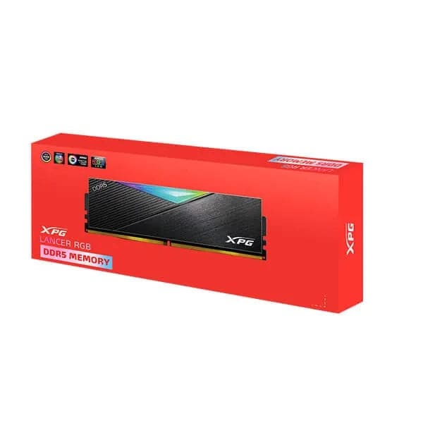 ADATA XPG Lancer RGB 16GB ( 16GB x 1 ) 6000MHz DDR5 RAM ( Black ) ( CL40 )
