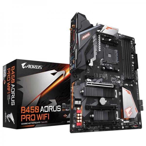 GIGABYTE B450 Aorus Pro Wifi DDR4 AMD Motherboard