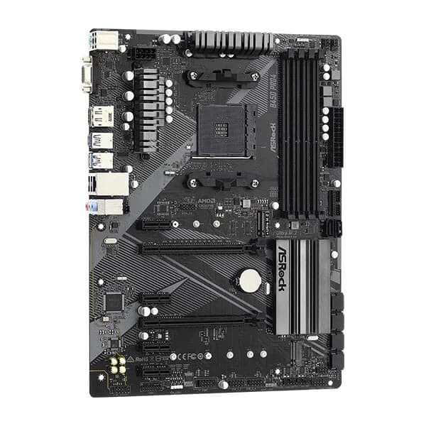 ASROCK B450 Pro4 R2.0 DDR4 AMD Motherboard
