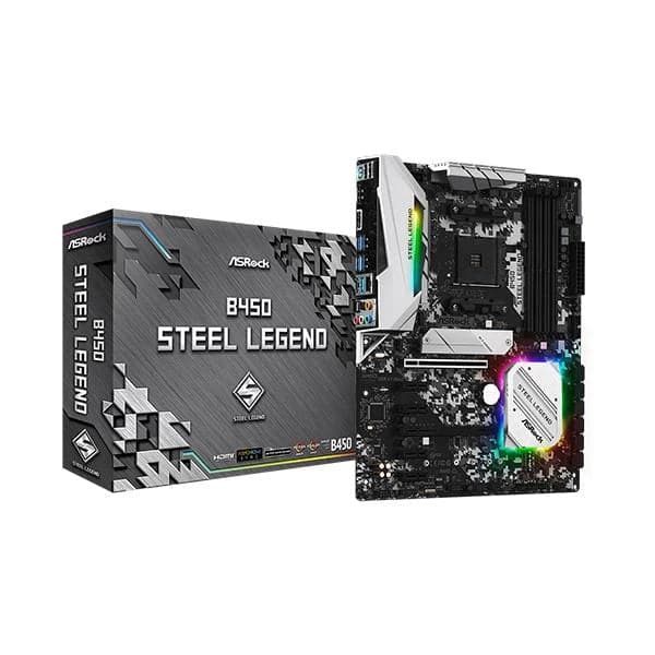 ASROCK B450 Steel Legend DDR4 AMD Motherboard