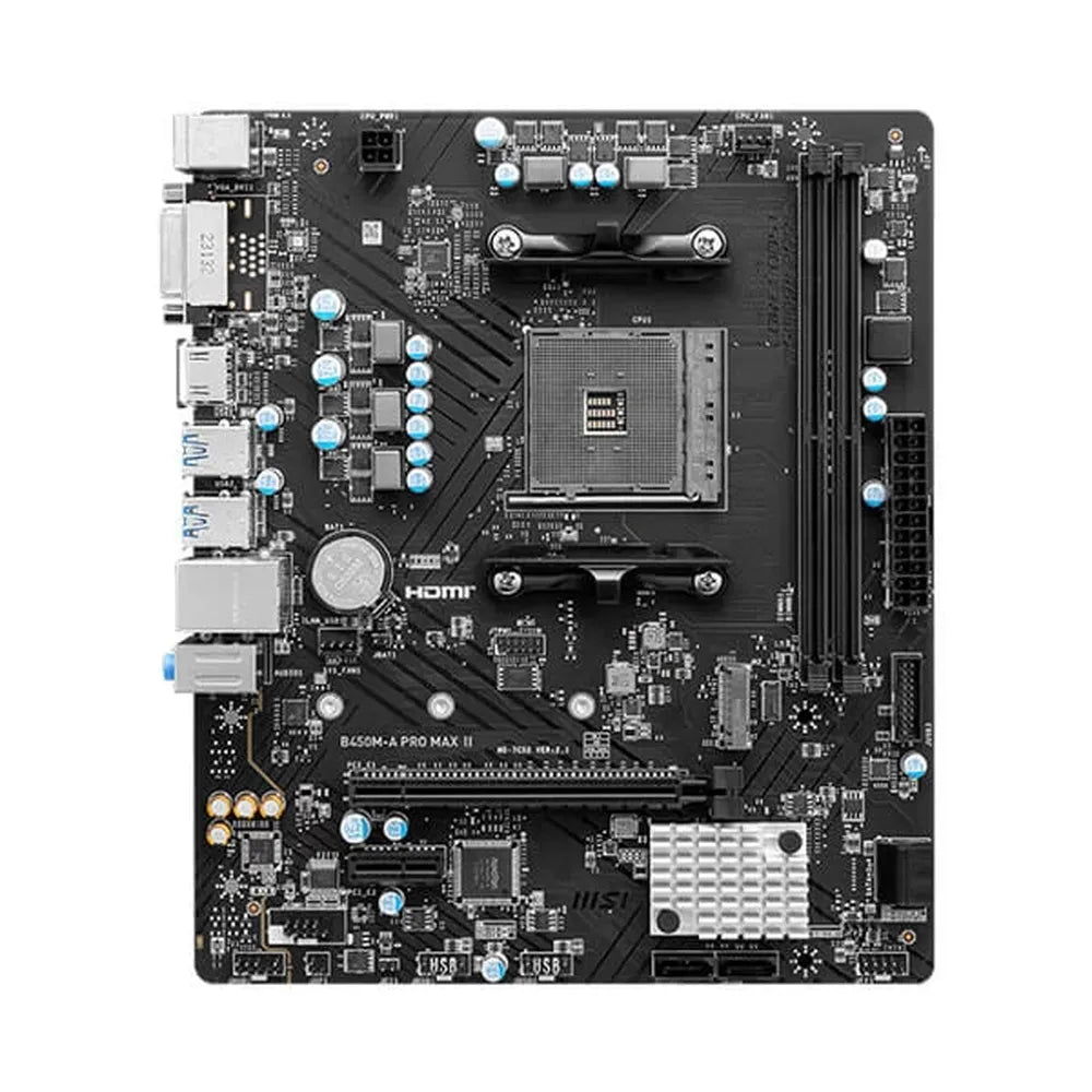 MSI B450M-A Pro Max II DDR4 AMD Motherboard