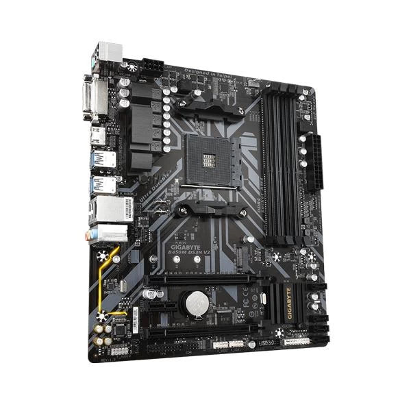 GIGABYTE B450M DS3H V2 DDR4 AMD Motherboard