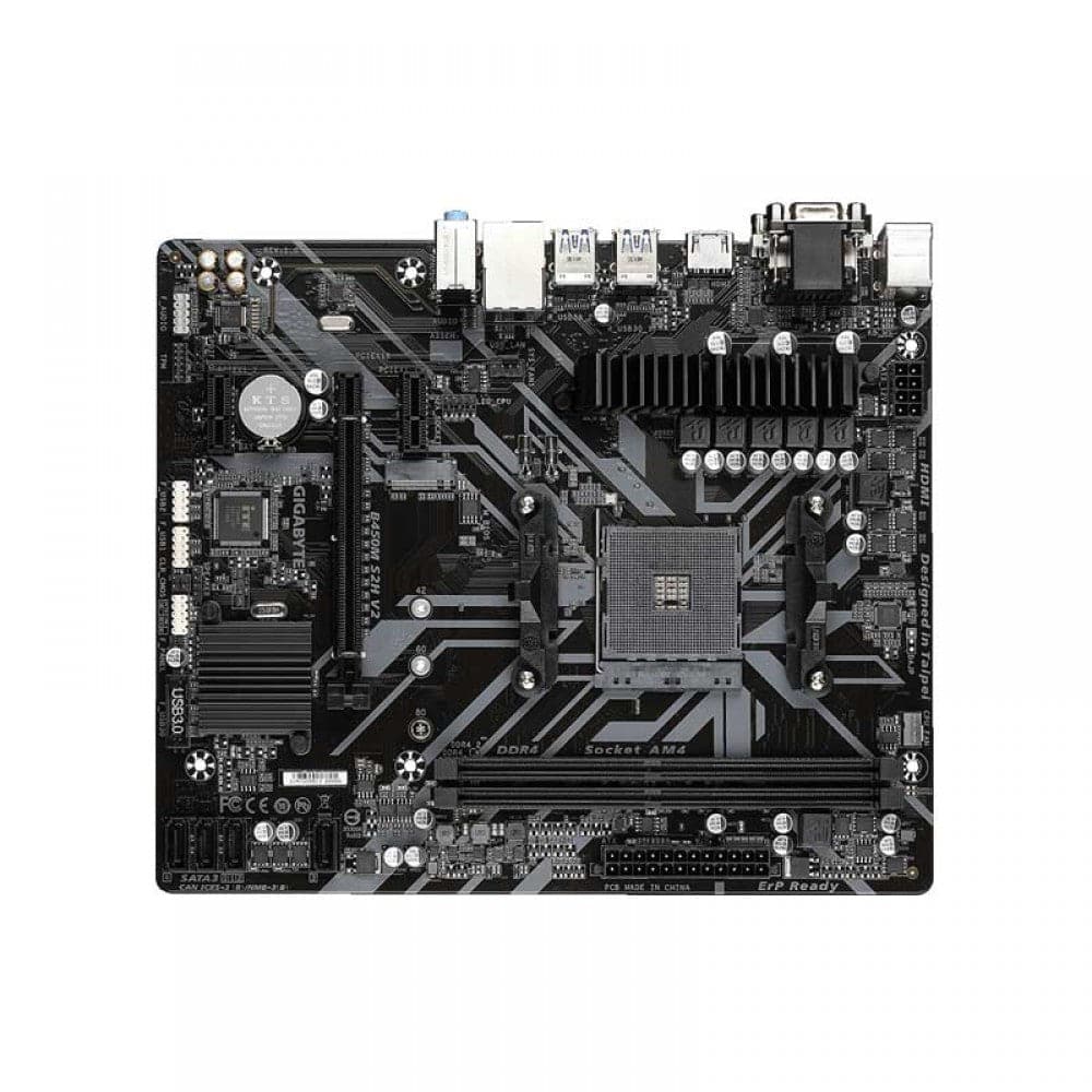 GIGABYTE AMD B450M S2H V2 Ultra Durable DDR4 AMD Motherboard