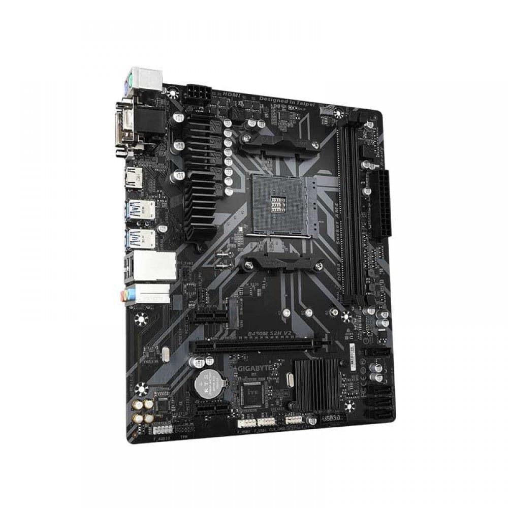 GIGABYTE AMD B450M S2H V2 Ultra Durable DDR4 AMD Motherboard