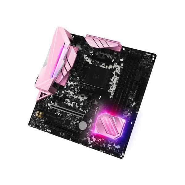 ASROCK B450M Steel Legend Pink Edition DDR4 AMD Motherboard