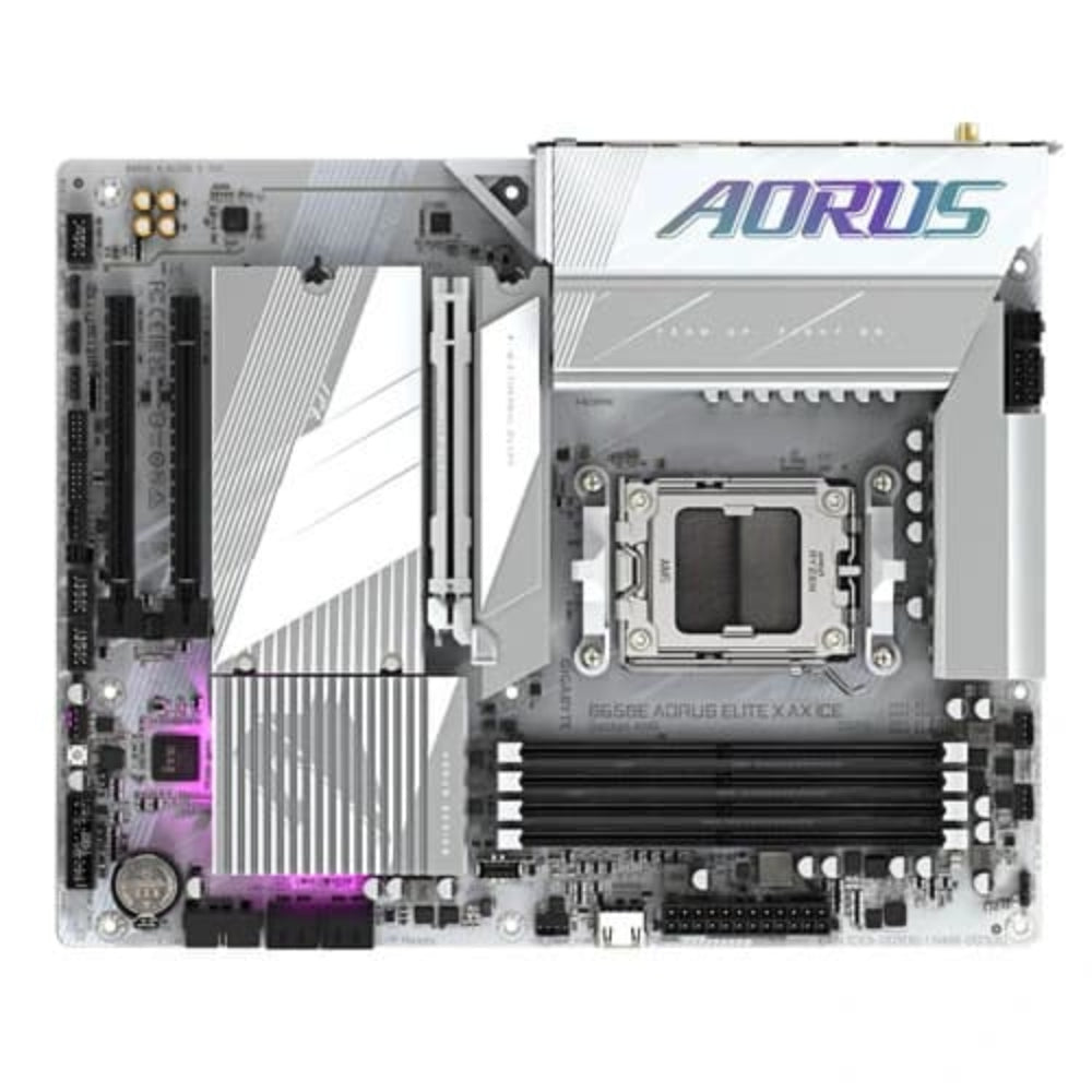 GIGABYTE B650E Aorus Elite X AX Ice Wifi DDR5 AMD Motherboard ( White )
