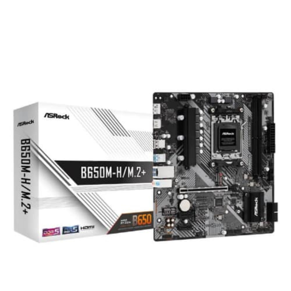ASROCK B650M-H M.2 Plus DDR5 Motherboard