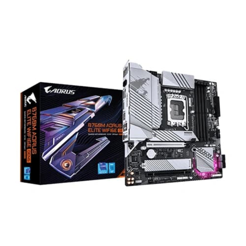 GIGABYTE B760M Aorus Elite Wifi6E DDR5 Intel Motherboard
