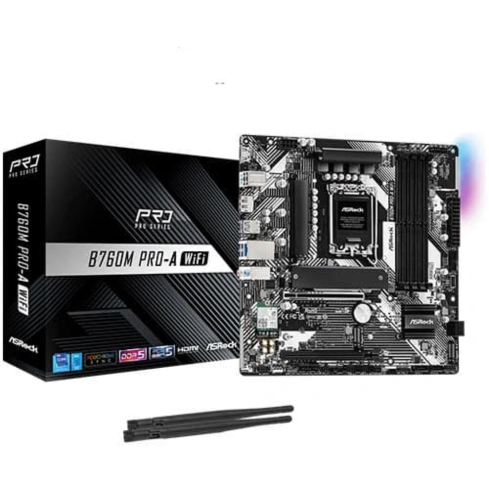 ASROCK B760M Pro-A Wifi DDR5 Intel Motherboard