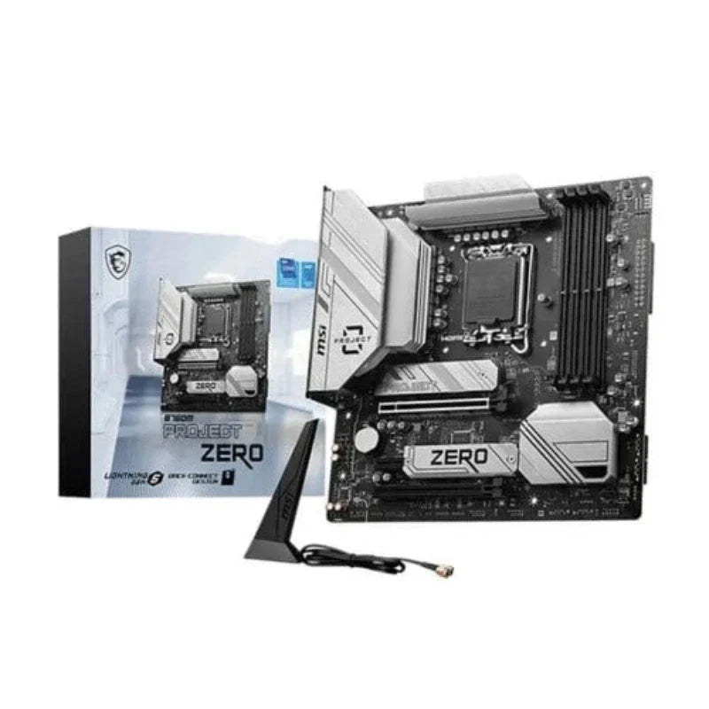 MSI B760M Project Zero WiFi DDR5 Intel Motherboard