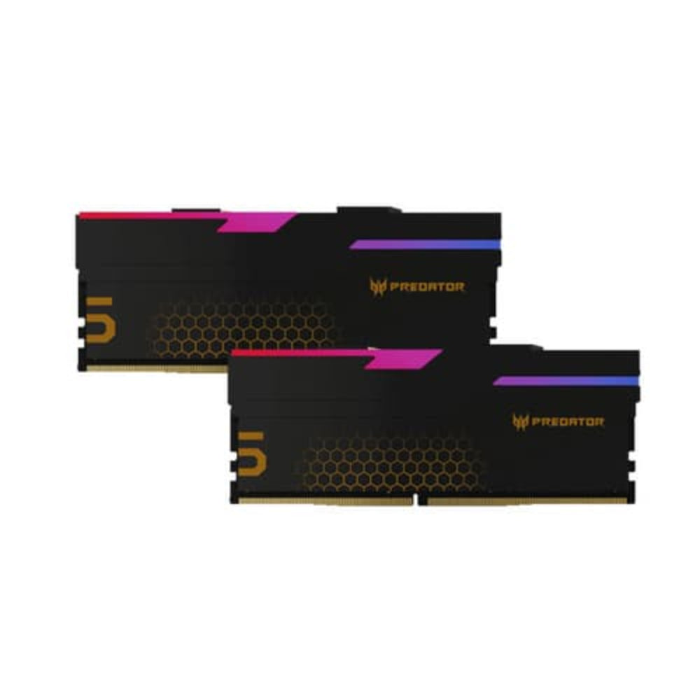 ACER Predator Hermes RGB 32GB ( 16GBx2 ) DDR5 7200MHz RAM (Black) ( CL34 )