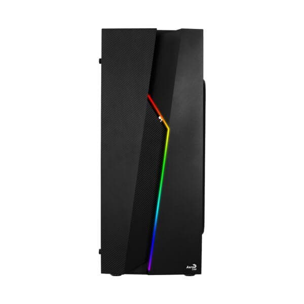 AEROCOOL Bolt RGB ATX Mid Tower Cabinet (Black)