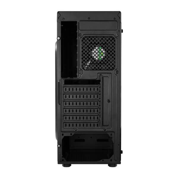 AEROCOOL Bolt RGB ATX Mid Tower Cabinet (Black)