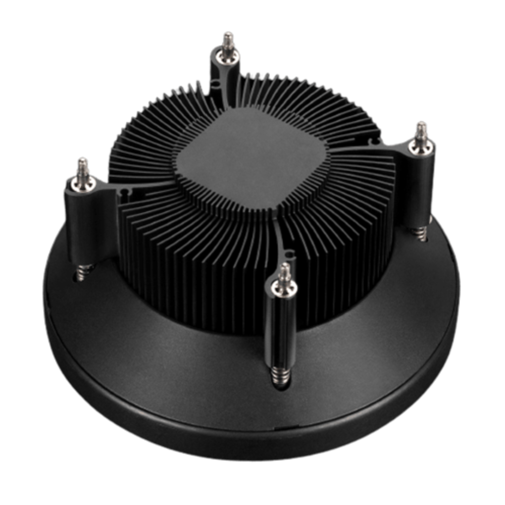 GAMDIAS Boreas E1L-010 RGB 90mm Single Tower CPU Air Cooler ( Black )