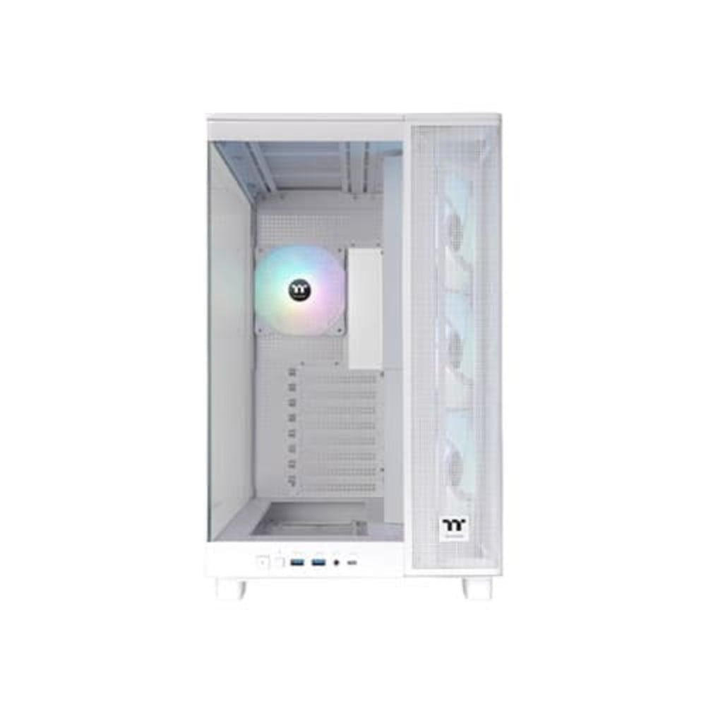 THERMALTAKE View 380 XL TG ARGB ATX Mid Tower Cabinet (White)