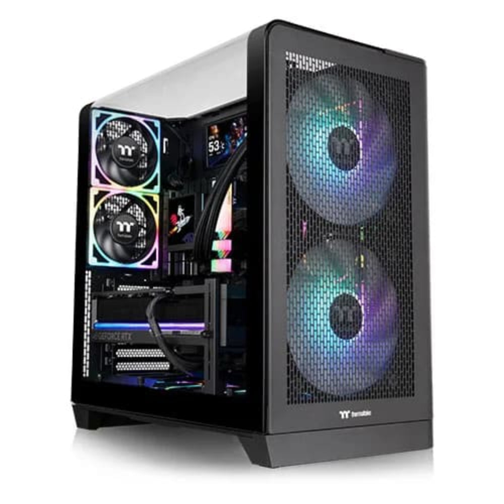 THERMALTAKE View 390 Air ARGB ATX Mid Tower Cabinet ( Black )