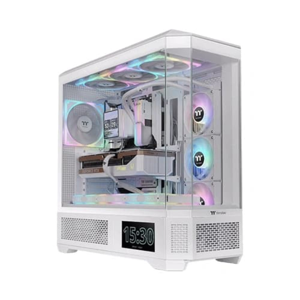 THERMALTAKE View 600 TG ARGB EATX Full Tower Cabinet (White)