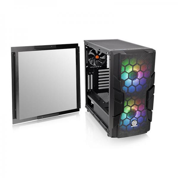 THERMALTAKE Commander C33 TG ARGB ATX Mid Tower Cabinet (Black)