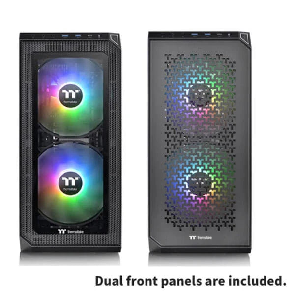 THERMALTAKE View 300 MX ARGB EATX Mid Tower Cabinet (Black)