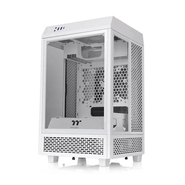 THERMALTAKE The Tower 100 ITX Mini Tower Cabinet (Snow)