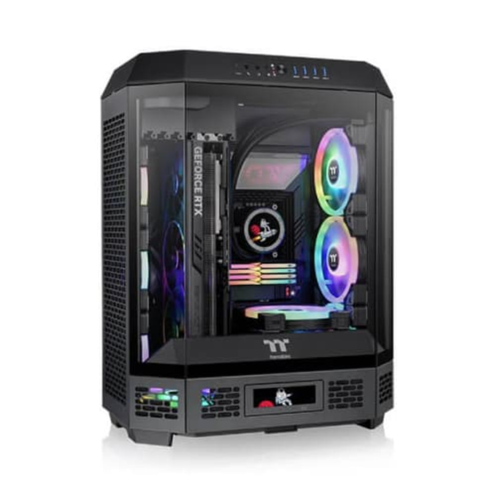 THERMALTAKE the Tower 600 ATX Mid Tower Cabinet (Black)