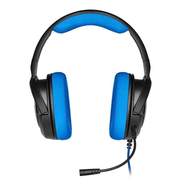 CORSAIR HS35 Wired Stereo Gaming Headphone With Mic ( Blue ) ( PC/Mobile/Mac/Xbox )