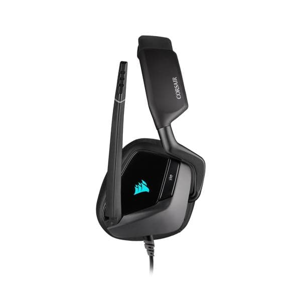 CORSAIR Void Elite RGB Elite USB 7.1 Surround Gaming Headphone With Mic ( Carbon ) ( PC/ Mobile )