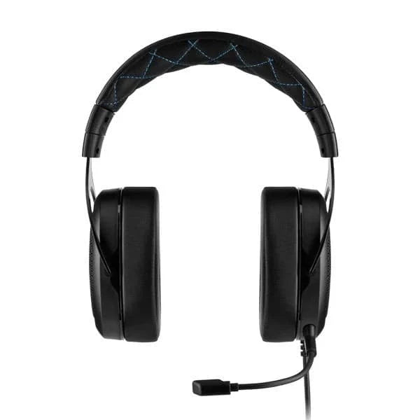 CORSAIR HS50 3.5mm Wired Stereo Gaming Headphone With Mic ( Blue ) ( PC/Mobile/Mac/Xbox )