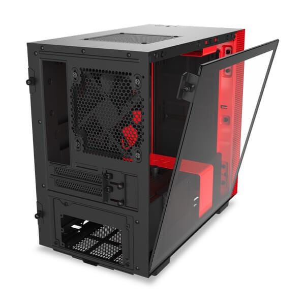 NZXT H210 With Side Panel ITX Mini Tower Cabinet (Matte Black)