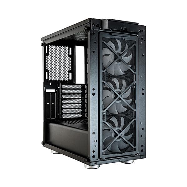 CORSAIR iCUE 465X RGB ATX Mid Tower Cabinet with SP120 RGB Fans (Black)