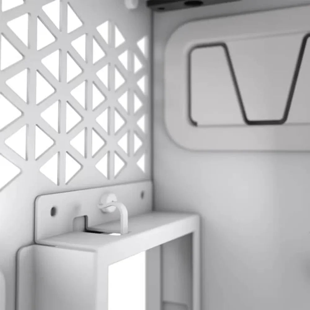 CORSAIR 6500D Airflow ATX Mid Tower Dual Chamber Cabinet (White)