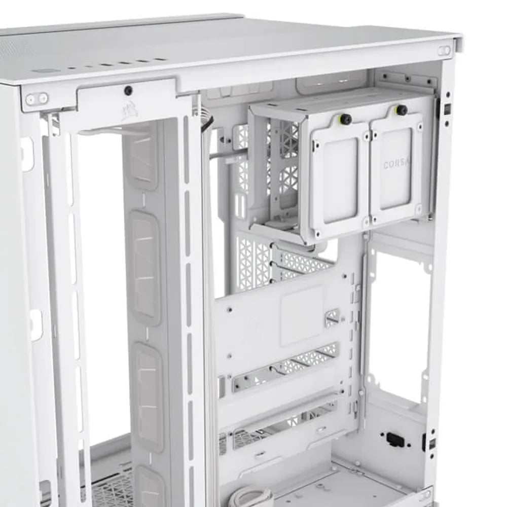 CORSAIR 6500D Airflow ATX Mid Tower Dual Chamber Cabinet (White)