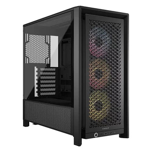 CORSAIR Frame 4000D RS ARGB EATX Mid Tower Cabinet ( Black )