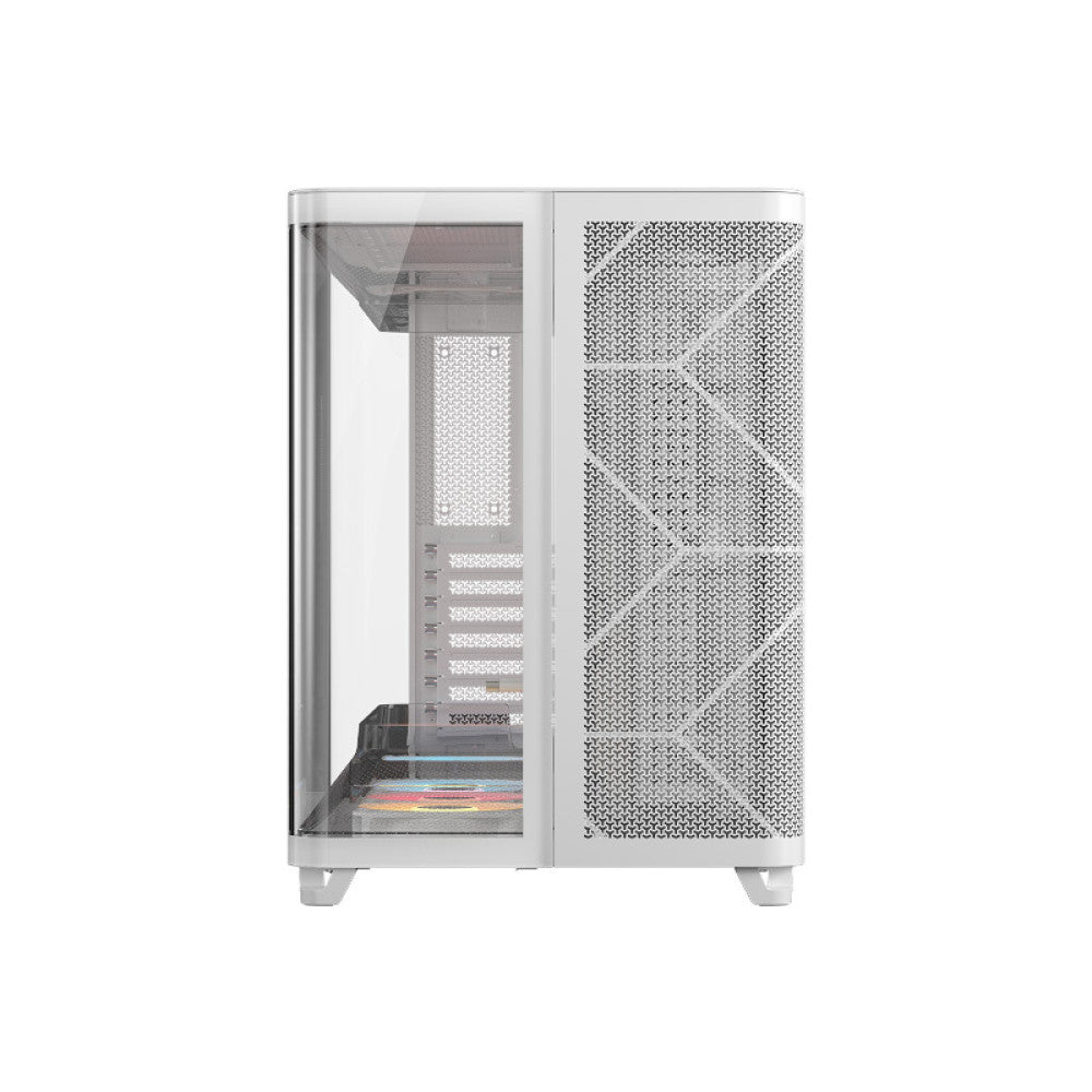 CORSAIR Air 5400 RS-R ARGB Triple Chamber Mid Tower Cabniet ( White )