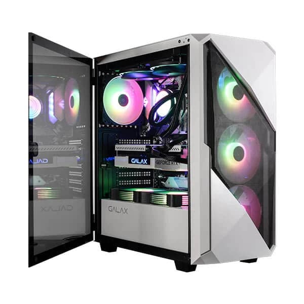 GALAX Revolution 01 ARGB ATX Mid Tower Cabinet ( White )