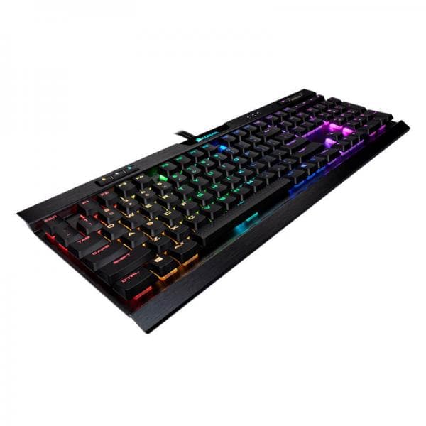 CORSAIR K70 MK.2 Rapidfire Full Size Mechanical Wired Gaming Keyboard ( Black ) ( Cherry MX Speed Switch ) ( CH-9109014-NA )