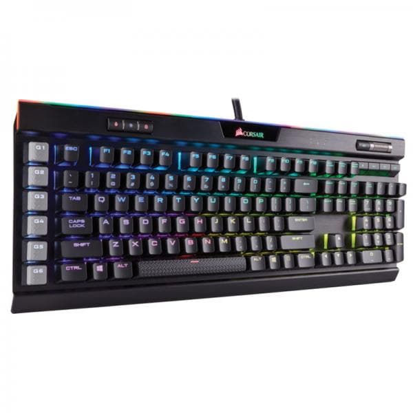 CORSAIR K95 XT Platinum Full Size Mechanical Wired Gaming Keyboard ( Black ) ( Cherry MX Silver Switch )