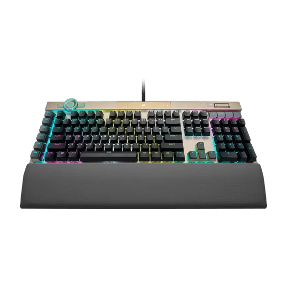 CORSAIR K100 Full Size Mechanical Wired Gaming Keyboard ( Midnight Gold ) ( CH-912A21A-NA )