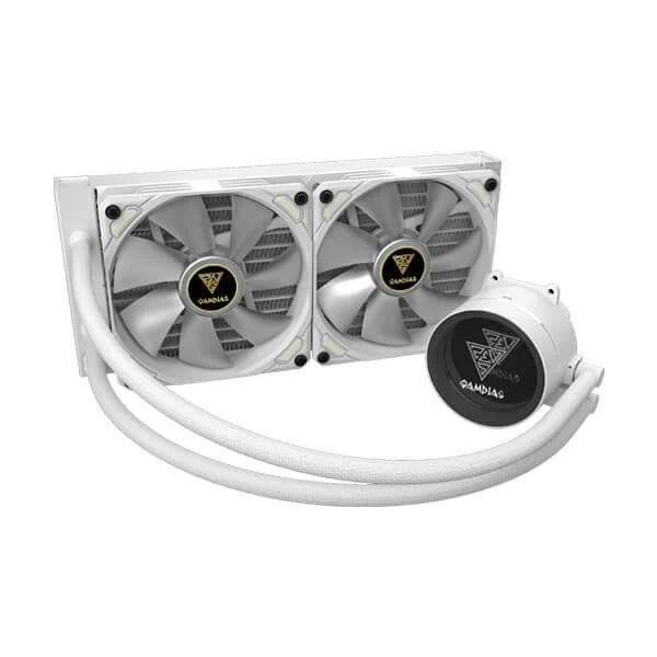 GAMDIAS Chione M3 240W ARGB 240mm CPU Liquid Cooler (White)