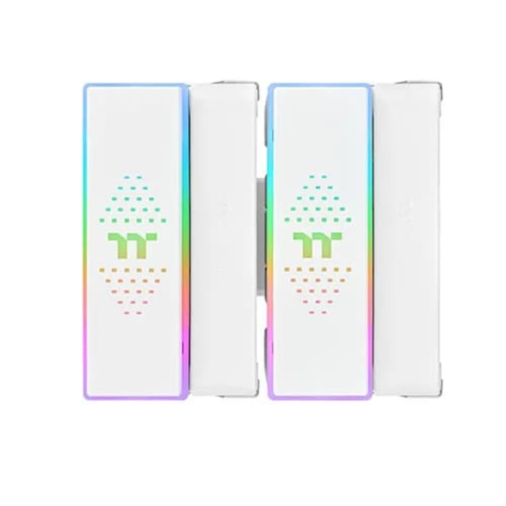 THERMALTAKE Astria 600 ARGB Lighting Dual Tower CPU Air Cooler (White)
