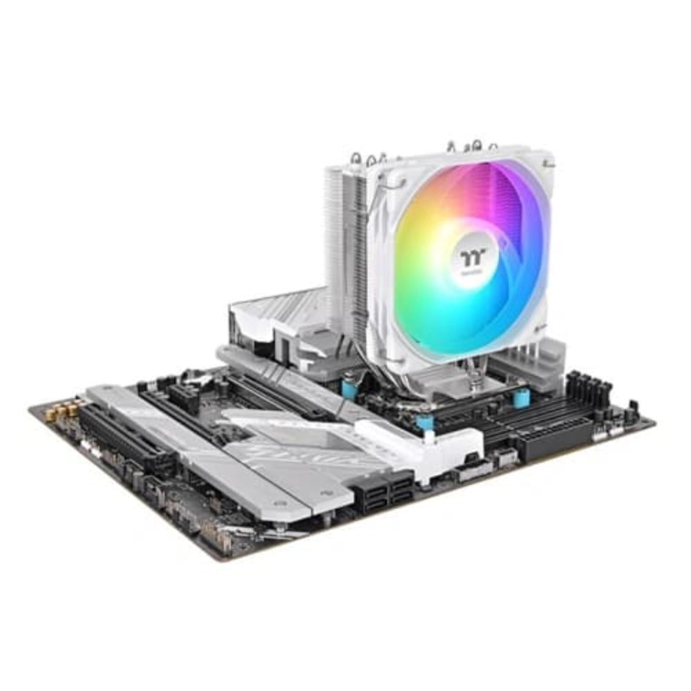 THERMALTAKE UX400 ARGB 120mm Single Tower Air Cooler ( Snow White )